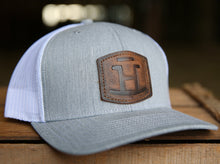 Load image into Gallery viewer, Rocking Bar H Leather Brand Hat