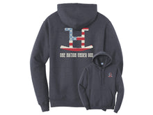 Load image into Gallery viewer, Rocking Bar H One Nation Under God Hoodie