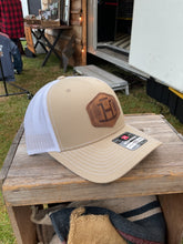 Load image into Gallery viewer, Rocking Bar H Leather Brand Hat