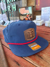 Load image into Gallery viewer, Rocking Bar H Leather Brand Hat