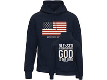 Load image into Gallery viewer, Rocking Bar H Blessed is the Nation Hoodie