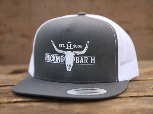 Rocking Bar H Longhorn Snapback - Flatbill Edition