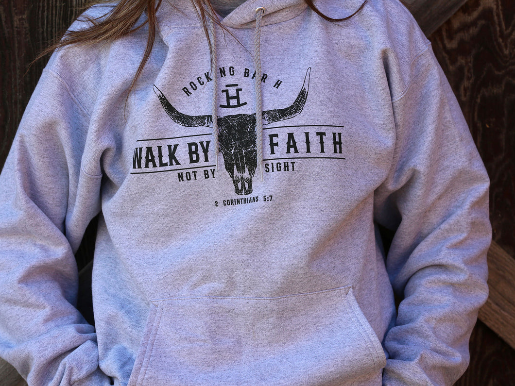 Rocking Bar H Walk By Faith Hoodie