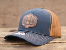Load image into Gallery viewer, Rocking Bar H Leather Brand Hat