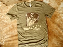 Load image into Gallery viewer, Rocking Bar H Trust in the Lord Tee