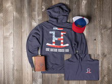 Load image into Gallery viewer, Rocking Bar H One Nation Under God Hoodie