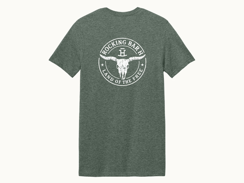 Rocking Bar H Land of the Free Tee