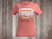 Load image into Gallery viewer, The Rocking Bar H Ladies Gate Girl Tee - pink